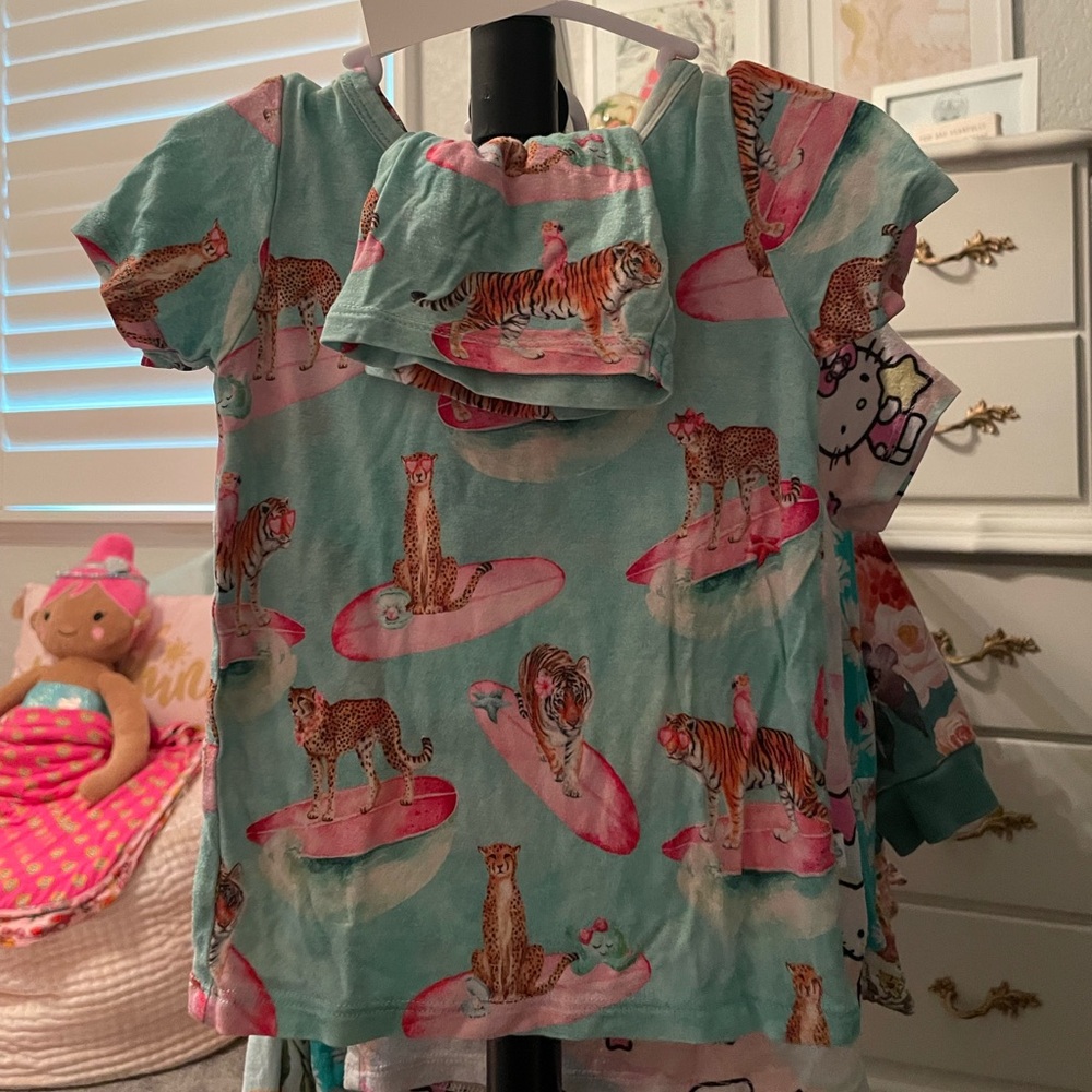 POSH PEANUT KIMMY 2pc pj 12-18m